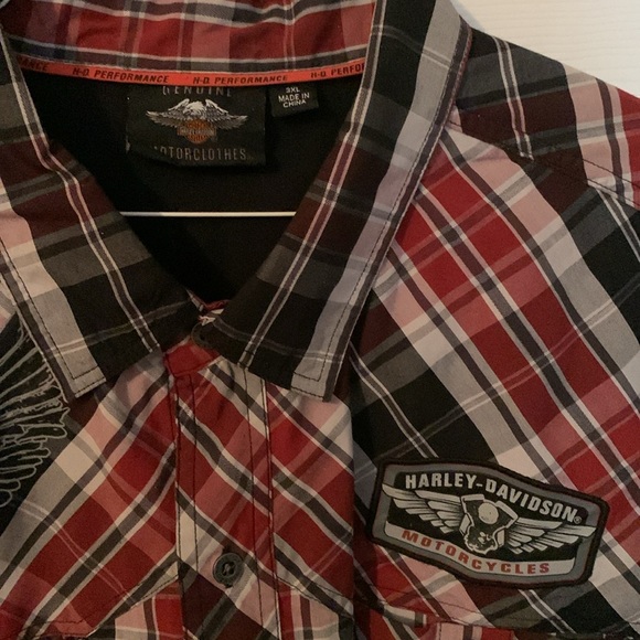 3XL Harley Davidson shirt. Never worn. No pets in the house. Nice light weight. - Picture 3 of 6
